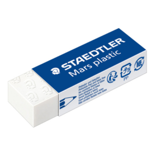 Gomma Staedtler Mars plastic 526 50 bianca - 526 50