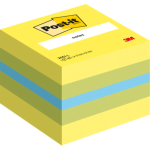 Foglietti riposizionabili colorati Post-it® Notes Minicubo 51x51 mm assortiti - 400 ff - 2051-L