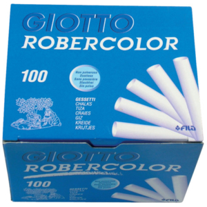 Gessetti GIOTTO Robercolor bianco astuccio da 100 - F538800