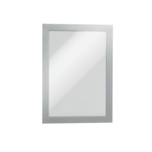 Cornici con pannello magnetico DURABLE DURAFRAME® A5 argento metallizzato 236x176mm conf. 2 - 487123