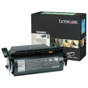 Toner alta resa return program Lexmark nero 12A6865