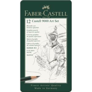 Set matite Faber-Castell 9000 gradazioni da 8B a 2H 12 gradazioni assortite 119065