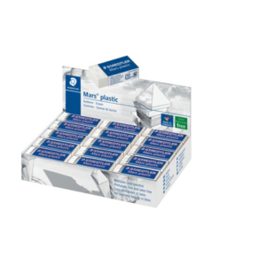 Gomma Staedtler Mars plastic 526 53 bianca mini 526 53