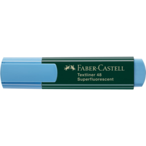 Evidenziatore Faber-Castell Textliner 48 Refill tratto 1-2-5 mm blu 154851