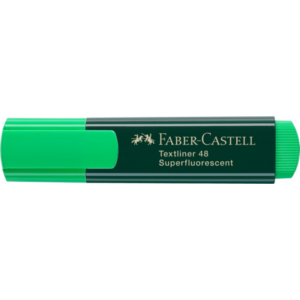 Evidenziatore Faber-Castell Textliner 48 Refill tratto 1-2-5 mm verde 154863