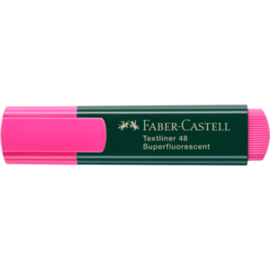 Evidenziatore Faber-Castell Textliner 48 Refill tratto 1-2-5 mm rosa fluo 154828