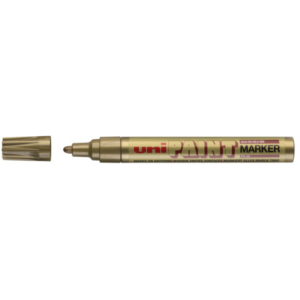 Marcatore permanente PAINT punta tonda 2,8 mm ORO M PX20 ORO