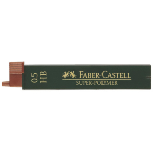 Astuccio 12 mine HB Faber-Castell Super Polymer 0,5 mm 120500