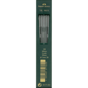Astuccio 10 mine 2B Faber-Castell TK 9071 2 mm - 127102