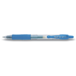 Penna gel a scatto Pilot G-2 0,7 mm light blue - 001487