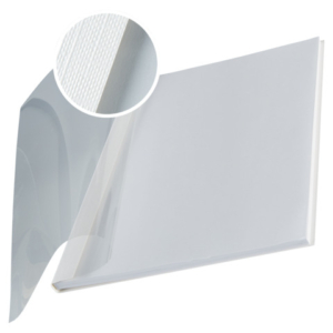 Copertina flessibile max 36-70 fogli Leitz impressBIND in PPL con dorso da 7 mm A4 bianco conf. da 10 - 73990001