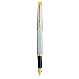 Penna stilografica Waterman Hemisphere GT inchiostro blu Waterman Stainless Steel GT 23K - S0920330