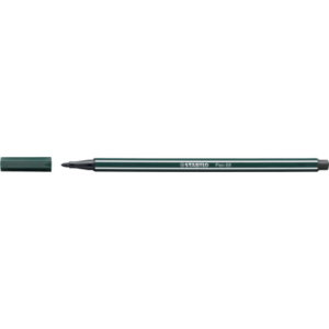Pennarelli Stabilo Pen 68 tratto 1 mm verde terra 68/63
