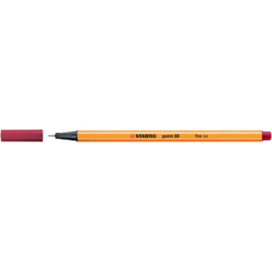 Fineliner Stabilo Point 88® 0,4 mm rosso cremisi - 88/50