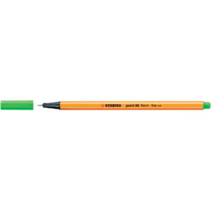 Fineliner Stabilo Point 88® 0,4 mm verde neon 88/033