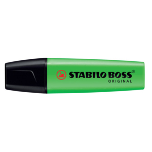 Evidenziatore Stabilo Boss Original 2-5 mm verde 70/33