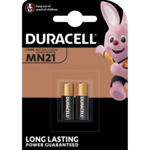 Batterie alcaline specialistiche Duracell MN21 12 v MN21 - apricancello/macchina  conf. da 2 - DU25