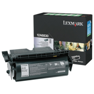Toner return program Lexmark nero 12A6830