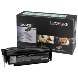 Toner alta resa return program Lexmark nero 12A8425