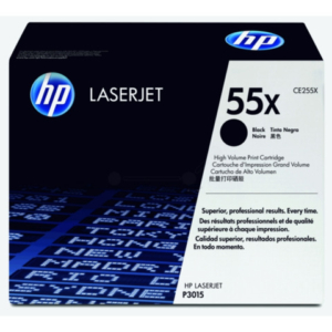Toner alta capacità 55X HP nero  CE255X