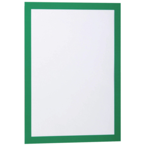 Cornice espositiva Durable Duraframe® A4 236x323 mm verde conf. 10 pz - 4882-05
