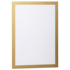 Cornici con pannello magnetico DURABLE DURAFRAME® A4 oro 236x323mm conf. 2 - 487230