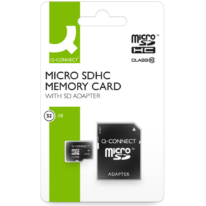 Scheda di memoria in blister Q-Connect Micro SDHC 32 GB KF16013