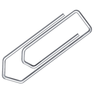 Fermagli Q-Connect in acciaio nichelato N. 5 - 50 mm punta triangolare - conf. 100 pz - KF01677