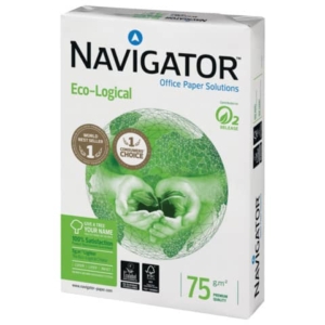 Carta per fotocopie A4 Navigator Ecological 75 g/m² Risma da 500 fogli - NEC0750136