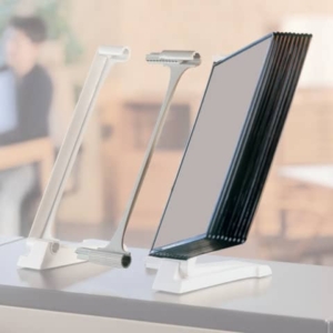 Modulo di estensione per leggìo Q-Connect Quickfind grigio chiaro + 10 pannelli A4 - KF06006