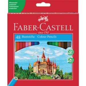 Matite colorate Faber-Castell Colour colori assortiti - conf. 48 pezzi - 120148