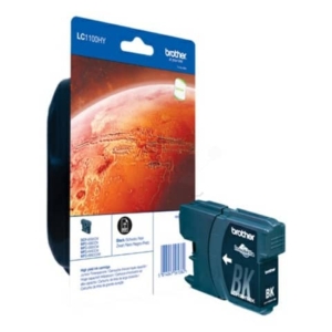 Cartuccia inkjet alta resa 1100 Brother nero LC-1100HYBK