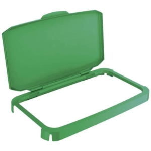 Coperchio per bidone portarifiuti Durable DURABIN 60 L verde - 1800500020
