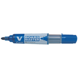 Marcatore per lavagna ricaricabile V BOARD MASTER - punta tonda tratto 2,3 mm Pilot blu - 040141