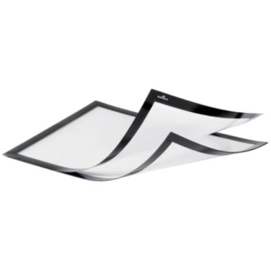 Cornici con pannello magnetico DURABLE DURAFRAME® MAGNETIC PLUS A4 nero 236x323mm conf. 2 - 498501