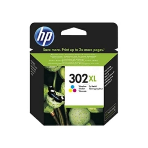 Cartuccia inkjet alta resa 302XL HP 3 colori F6U67AE