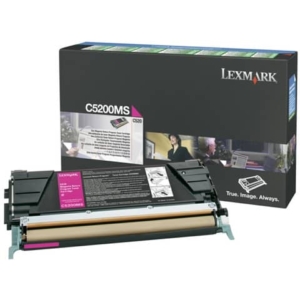 Toner return program Lexmark magenta C5200MS