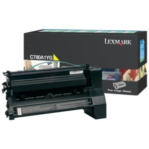 Toner return program Lexmark giallo C780A1YG