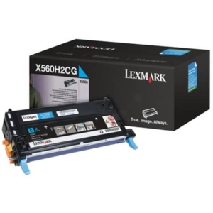 Toner alta resa Lexmark ciano X560H2CG