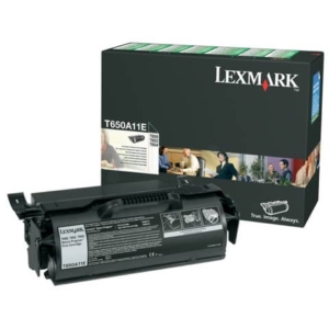 Toner return program Lexmark nero T650A11E