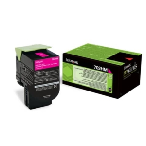 Toner alta resa return program 702HM Lexmark magenta 70C2HM0