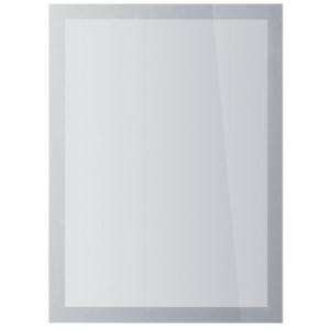Cornici autofissanti DURABLE DURAFRAME® SUN A4 argento metallizzato 236x323mm conf. 2 - 484123