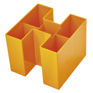 Portapenne Han Bravo a 5 scomparti Trend Colour arancione - 1 - 17455-51