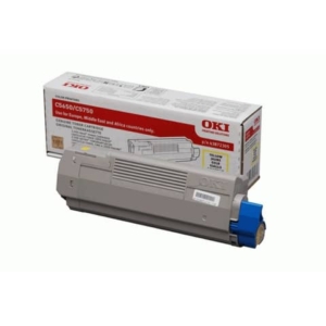 Toner Oki giallo 43872305