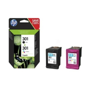 cartucce inkjet 301 HP nero +colore  Combo pack - N9J72AE