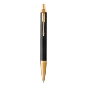 Penna a sfera Parker IM punta M inchiostro blu Premium Black GT 1931667
