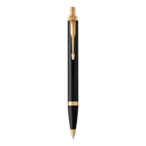 Penna a sfera Parker IM punta M inchiostro blu Parker Black GT 1931666