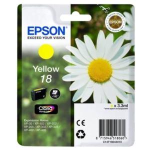 Cartuccia inkjet Margherite 18 Epson giallo C13T18044012