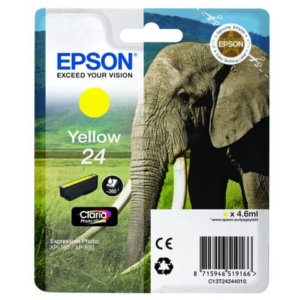Cartuccia inkjet Elefante 24 Epson giallo C13T24244012