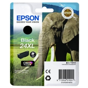 Cartuccia inkjet alta capacità Elefante 24XL Epson nero C13T24314012